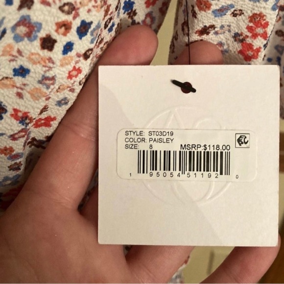 NWT Sage Collective Wrap Dress - Picture 5 of 5